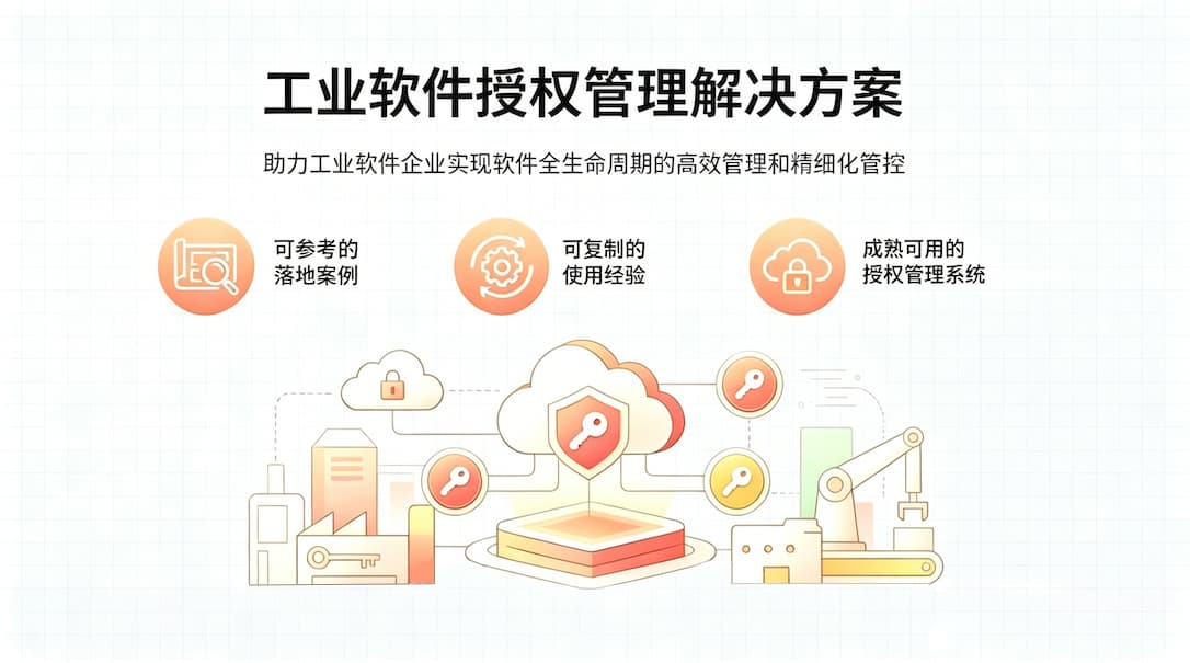 工业软件授权管理解决方案